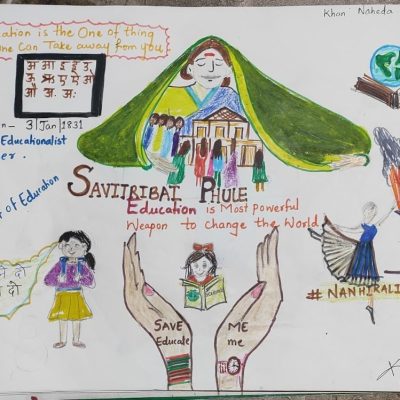 Savitribai Phule Birth Anniversary BCG SCHOOL GROUP
